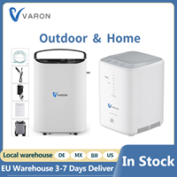 Varon 1-5L/Min 1-7L/Min 5L Oxygen Concentrator Home travel Use 90% Air Purifier Pulse Flow and Continuous Medical Oxygen Machine