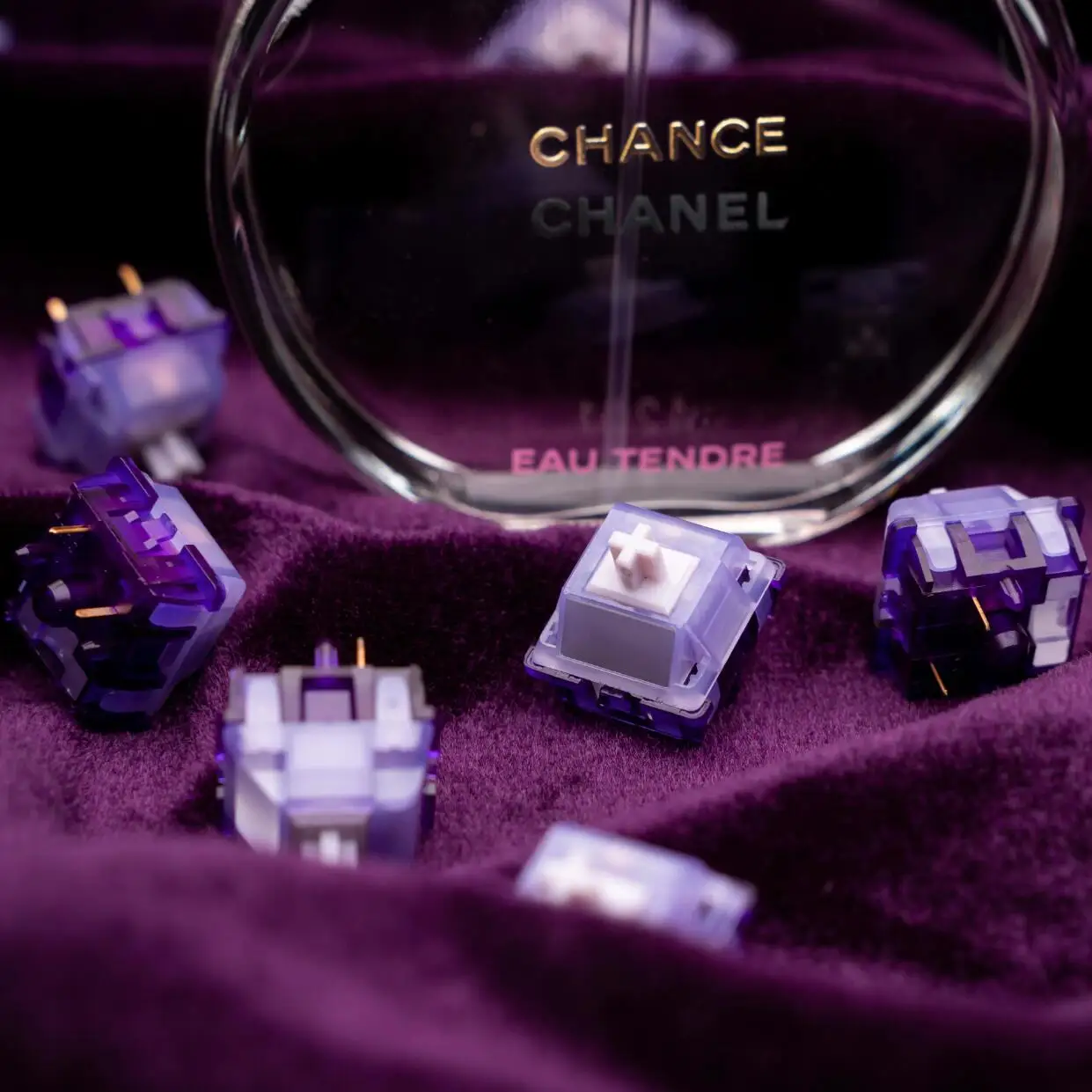 60 million cycles life Hera 5 pin Linear Switch 48g/60g Prelubed RGB Keyboard Custom JWICK OEM