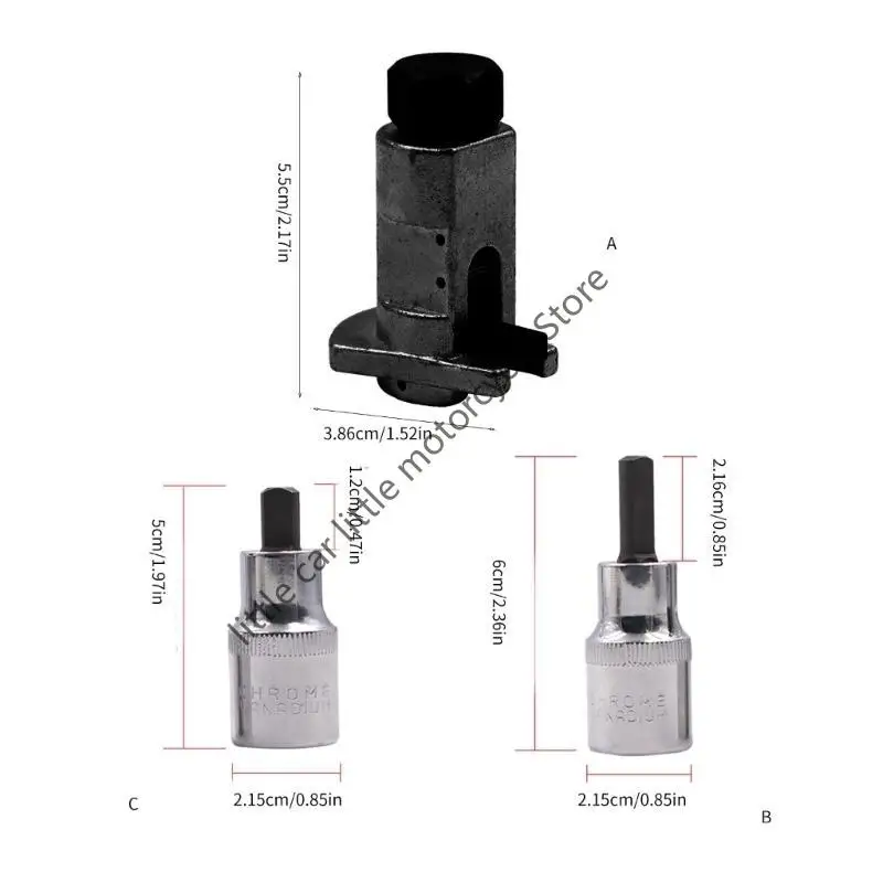 Zestaw narzędzi do demontażu amortyzatorów hydraulicznych, rozpórka do kolumn zawieszenia, separator zawieszenia, ręczny przyrząd do demontażu sworzni kulowych i tulei.