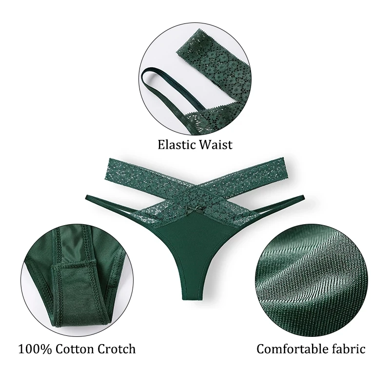 مثير سراويل داخلية نسائية من الدانتيل النساء شفافة منخفضة الخصر Underpant الجوف خارج ثونغ للإناث ملخصات سلسلة الملابس الداخلية الملابس الداخلية