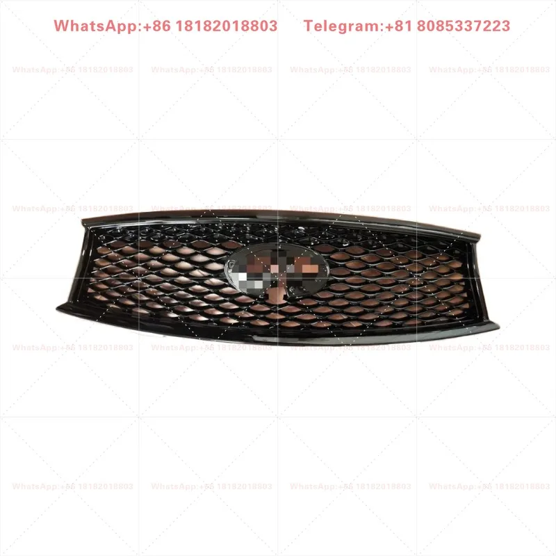 Bright Black ABS Front Bumper Grilles Car Bodykit Grills New Condition Fit QX70 2013 2014 2015 2016 2017 2018