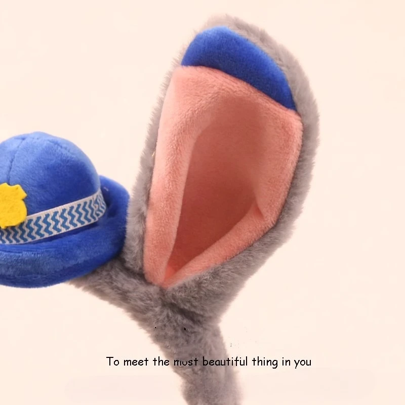 Bande de cheveux populaire Disney Zootopia 2, bandeau de Cosplay Judy, accessoires pour cheveux, dessin animé mignon, jouets de parc Kawaii, cadeaux de noël