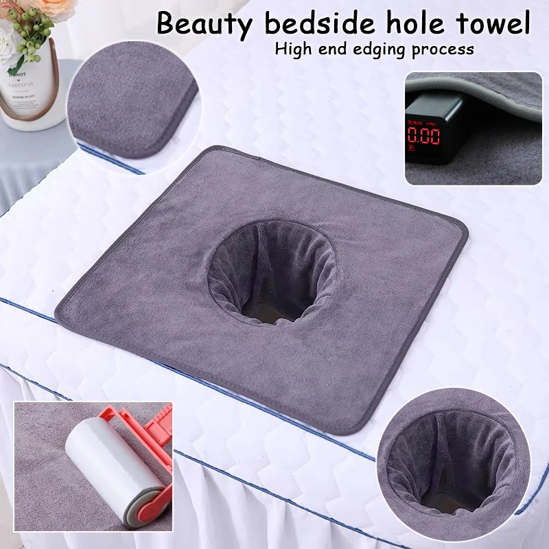 

Мягкое впитывающее полотенце для салонов красоты (2/4/6 шт.): для массажных кушеток, акупунктуры, моксотерапии, массажа лица, использования у кровати.