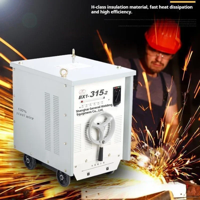 Mesin las listrik AC kelas industri BX1-315-2 mesin las inti tembaga murni kuno 22,5kva