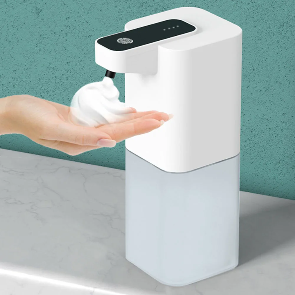 Automatic Foam Soap Dispenser Intelligent Charging Universal Foaming Dispenser Wall Mounted Touchless Sensor for Bathroom School