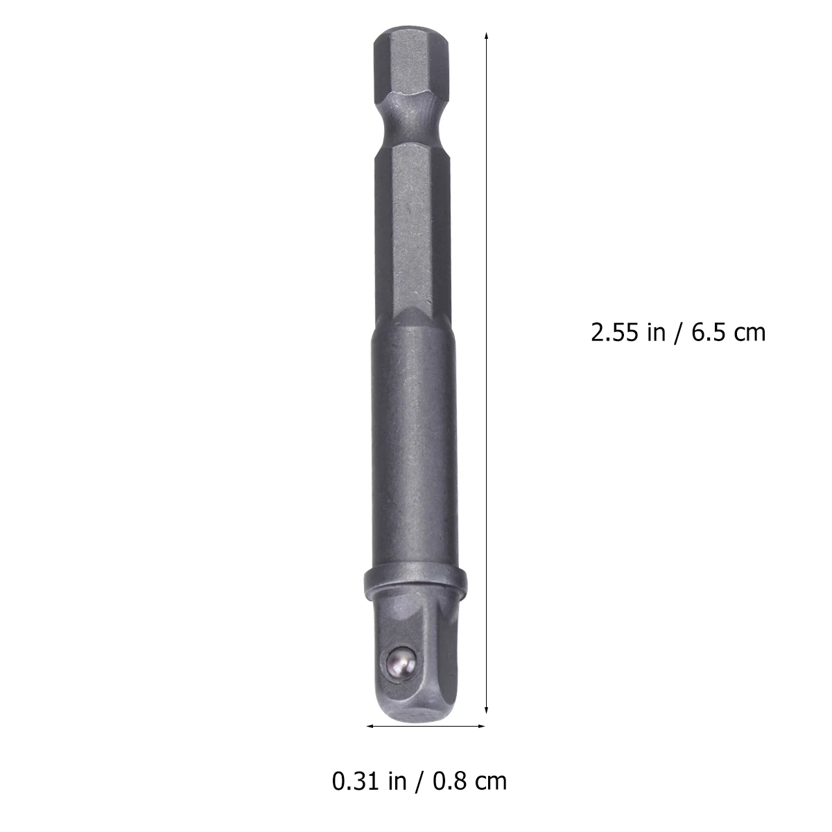 

5pcs Hexagonal Handle Sleeve Joint Universal Connecting Rod Socket Extension Bar 1/4Inch Drill Chuck Adapter Electric Pneumatic