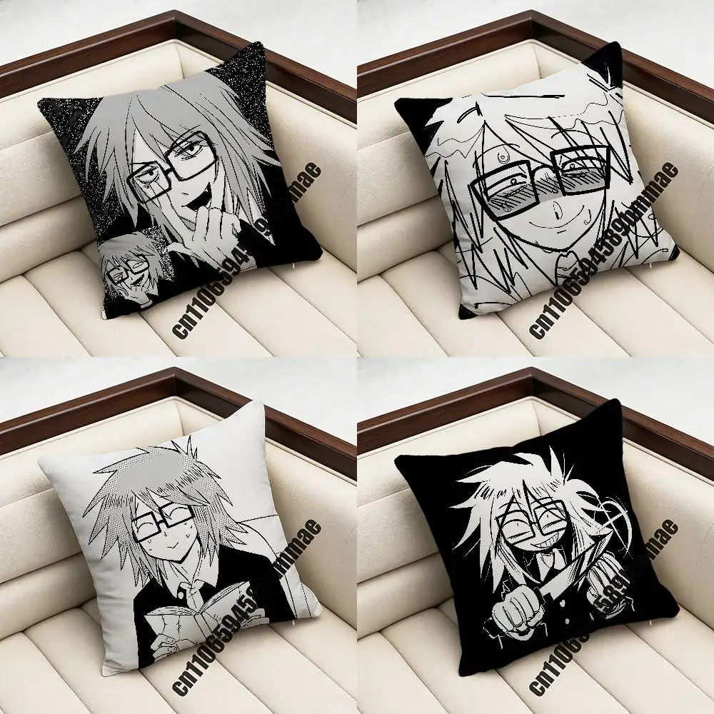 

For R-Rnfren Randal Luther Nyon Throw Pillow Case Sham 45x45cm 40x40cm Square Car Pillowcase Pad Cushion Cover