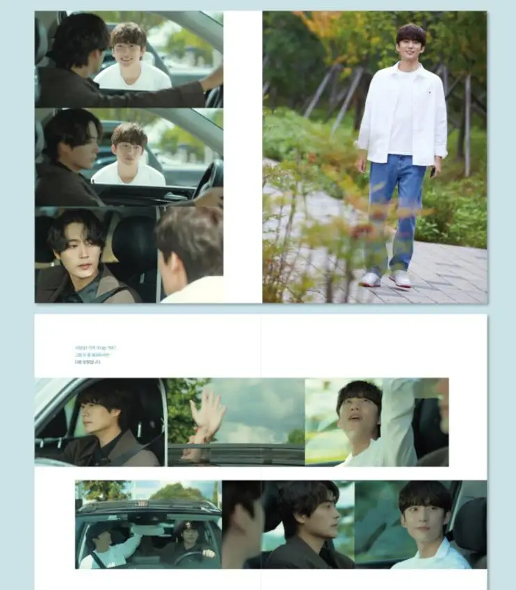 Korean BL Drama Unintentional Love Story Original Photo Essay  Cha SeoWon, Gong Chan Figure  Photo Album Book