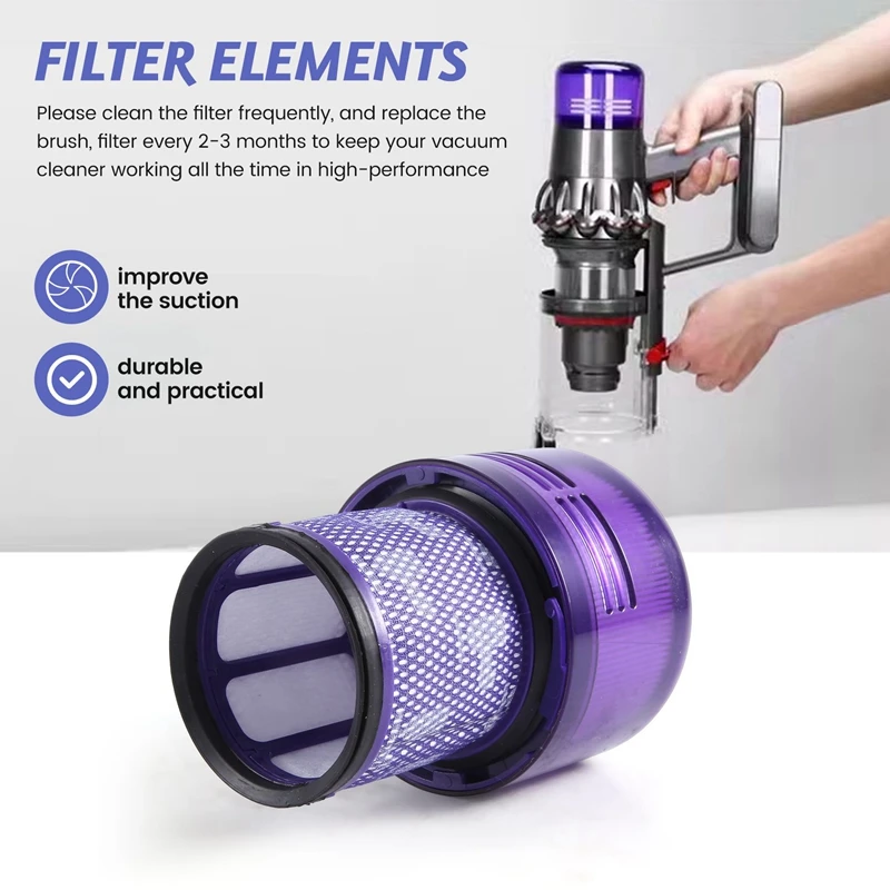 Confezione da 3, filtri per parti di ricambio Dyson V11 Kit filtro sottovuoto per parte filtro Dyson