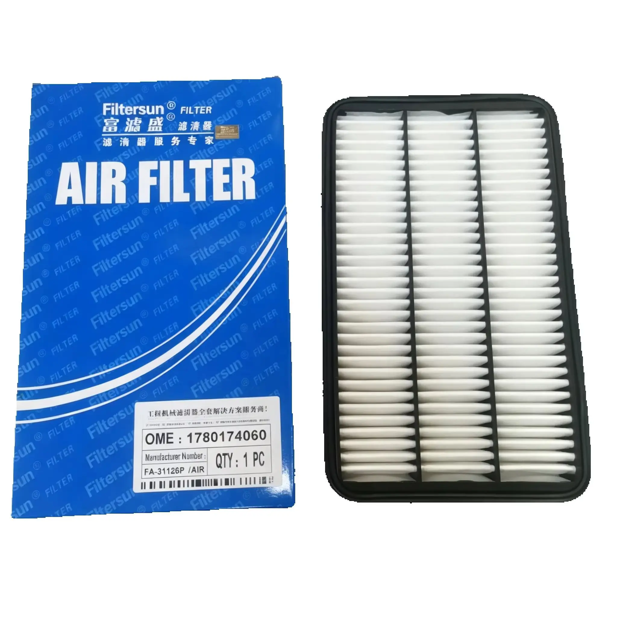 

Suitable for Toyota Camry 2.2 dragon Lexus ES300 air filter element 1780174060 strokes