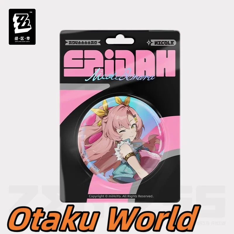 In stock Astra Yao Ellen Joe Nicole Badge Original Mihoyo ZZZ Zenless Zone Zero Ellen Joe Hallowmas Role Play Costume Anime Gift