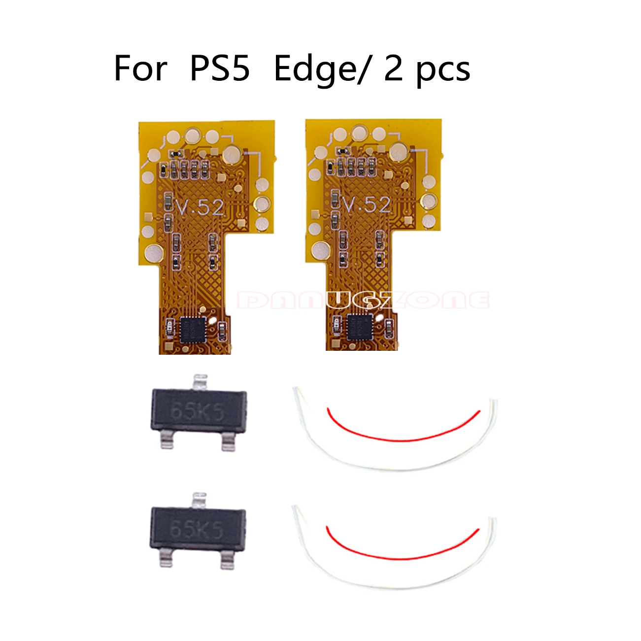 For PS5 Elite Hall Effect Joystick Drive Board v52 For PS5 Elite Controller Calibration and Anti-Drift Adjustment