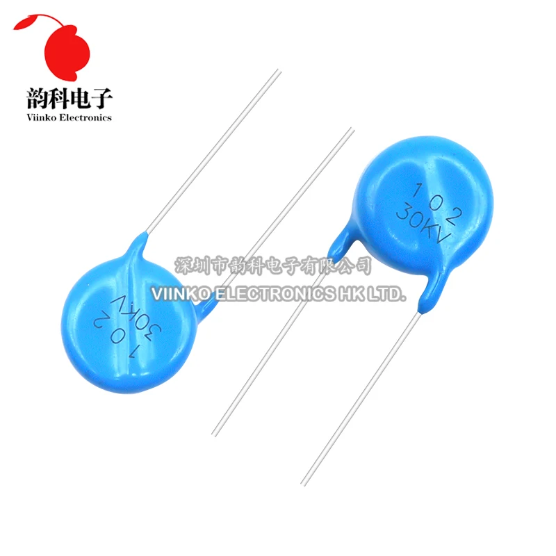 1pc 30KV 1000PF 1NF 102 High Voltage Ceramic Capacitor