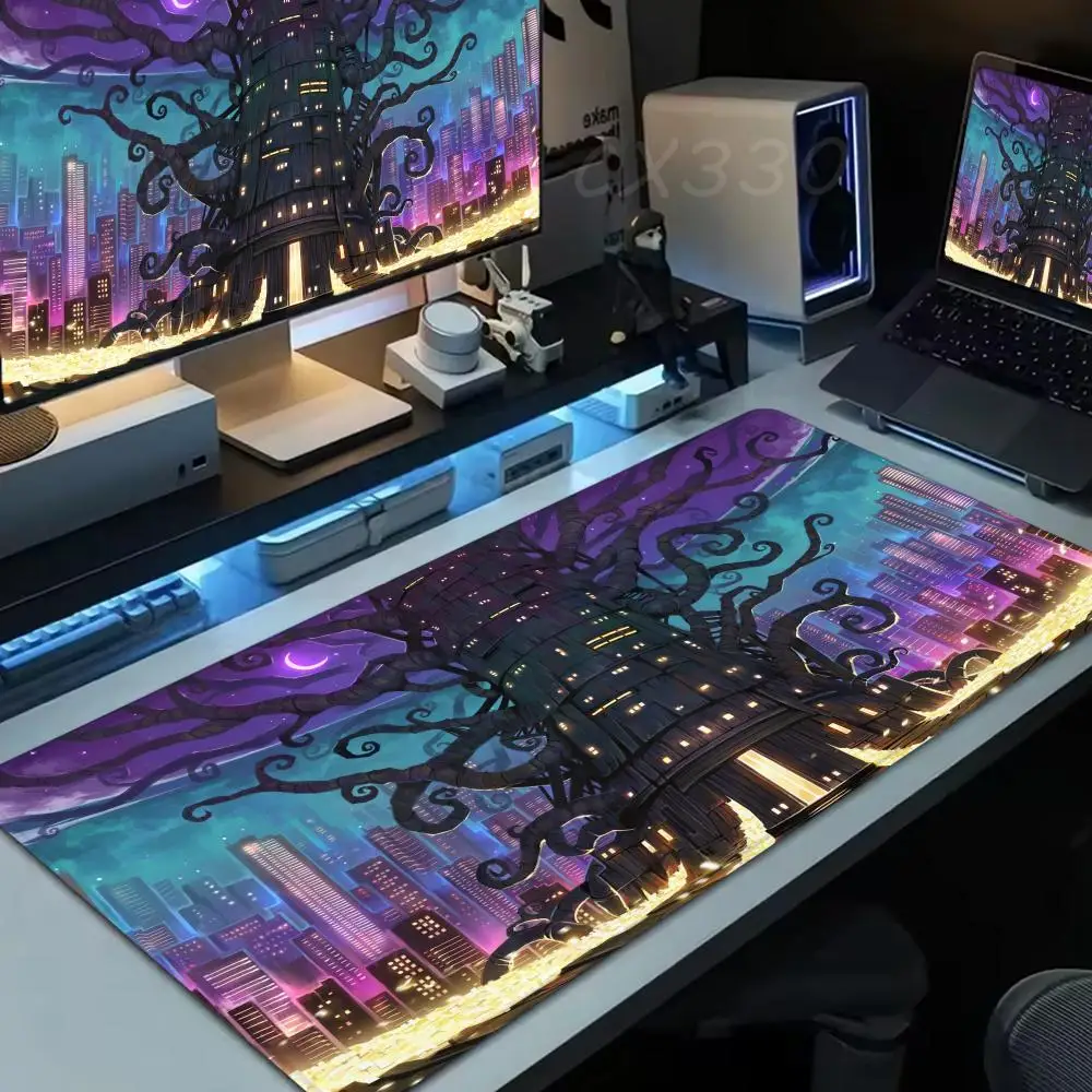 

Library Of Ruina Mouse Pad Large Computer Mousepad Office 1000x500mm XXL Pc Gamer Non-slip Rubber Keyboard Deskmat