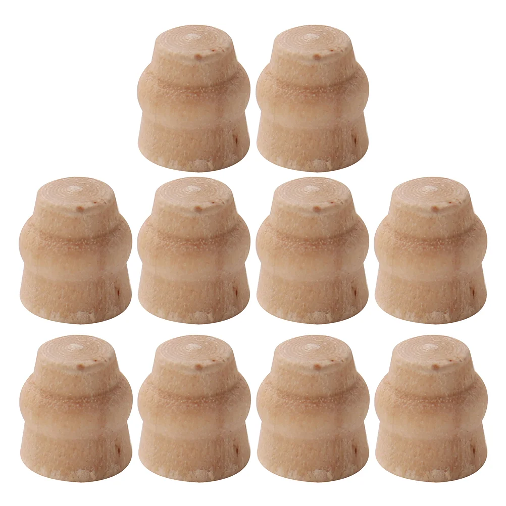 10 Pcs Decorate Mini Table Accessories Dollhouse Lotus Tree Miniature Furniture Legs