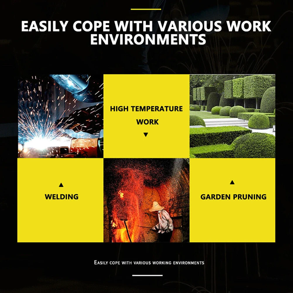 1 paar lange doornbestendige rozensnoeihandschoenen, ademend lederen tuinhandschoenen, arbeidsbescherming, lange ellebooghandschoenen voor dames en heren