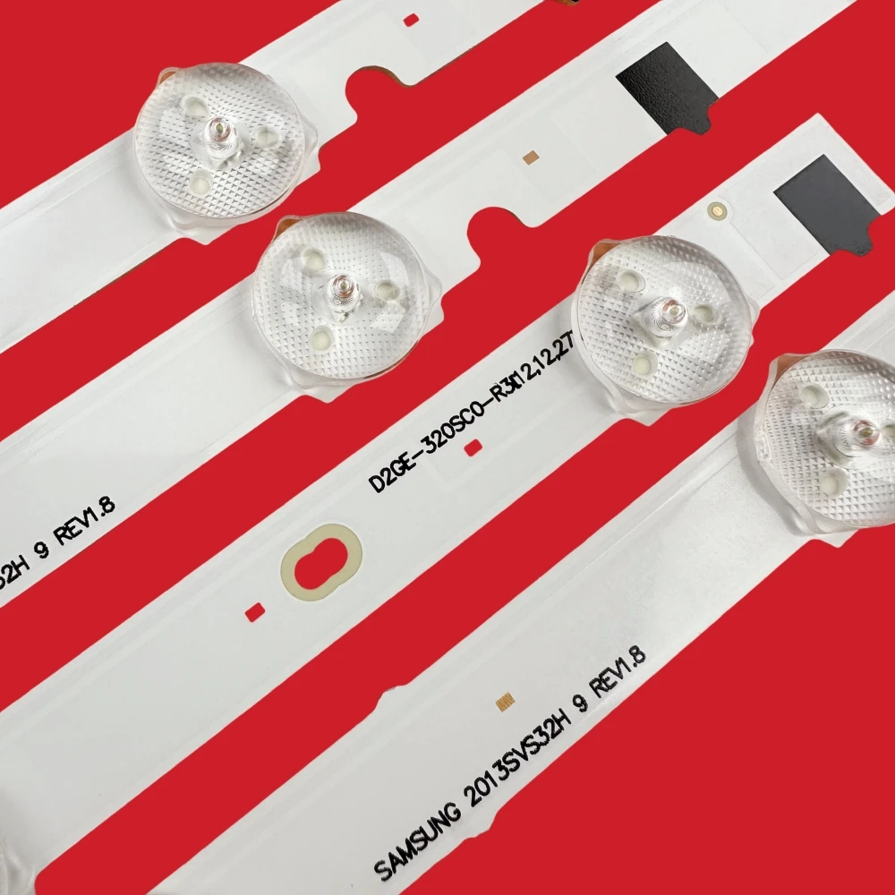 5pcs LED Backlight strip 9lamp 2013SVS32H D2GE-320SC0-R3 For UE32F6100AK UA32F5000AR UE32F5000AS CY-HF320AGEV5H CY-HF320AGEV4H