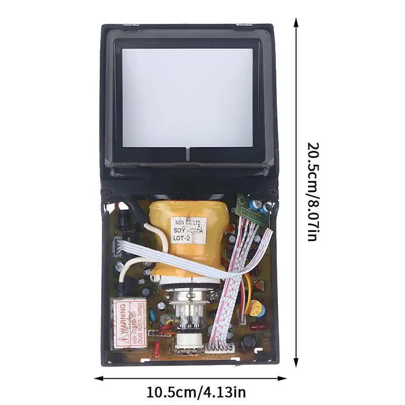 마이크로 4인치 CRT 전자 비디오 모듈 12V 및 4.2W 전력 출력