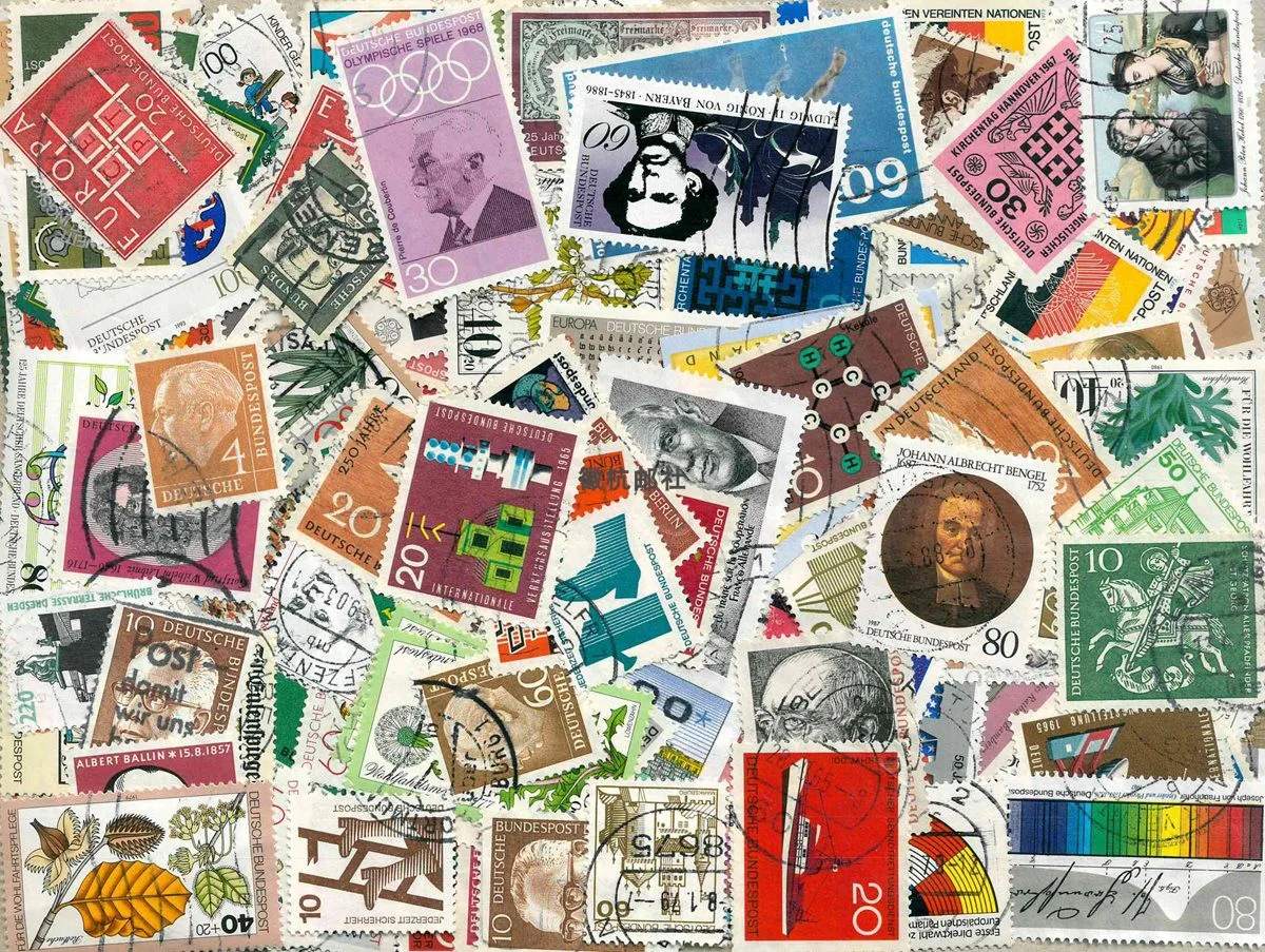 Винтажные почтовые марки ФРГ З – обзор и цена Collectible Vintage Postage Stamps