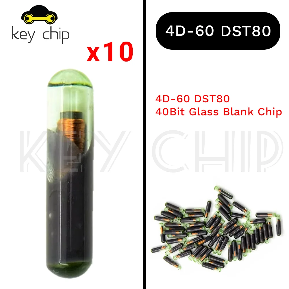 

10 шт. 4D-60 DST80 40-битный стеклянный чип