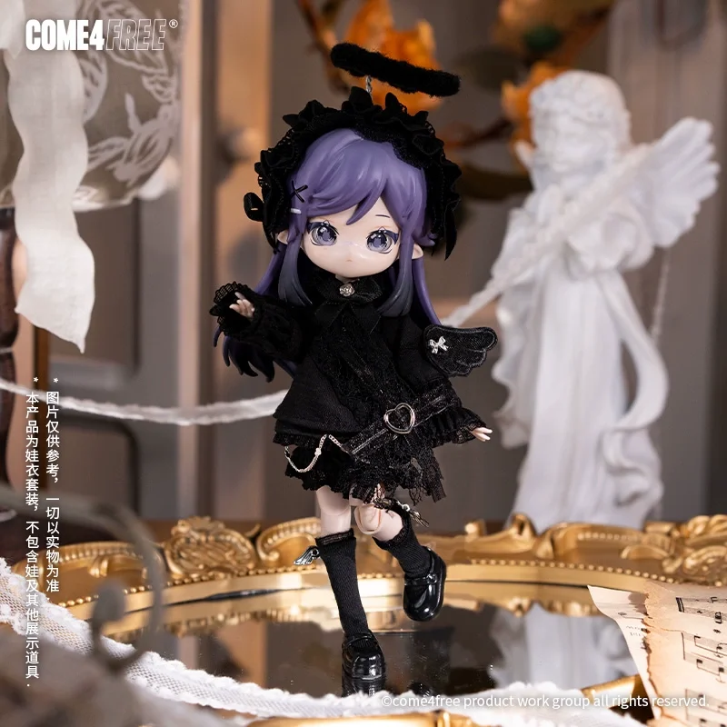 

COME4FREE Fairy Tale Series Paradise Lost Dress Outfit Set for 1/12 BJD Doll Clothes Compatible with OB11 Doll Accessories