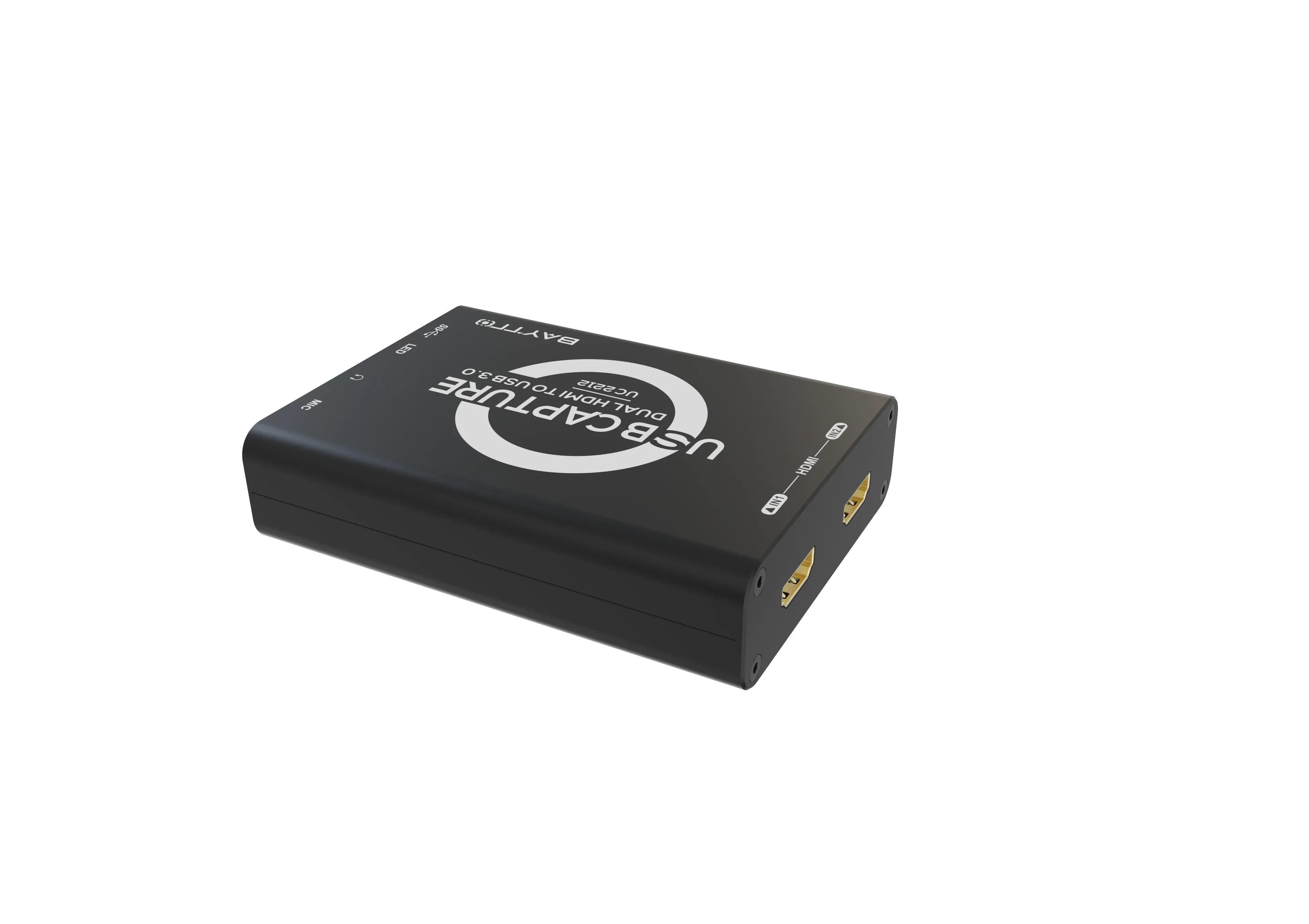 Tarjeta de captura de vídeo Dos entradas HD MI Salida USB3.1 Transmisión en vivo Entrada dual HD MI con tecla Chroma 3D-LUT