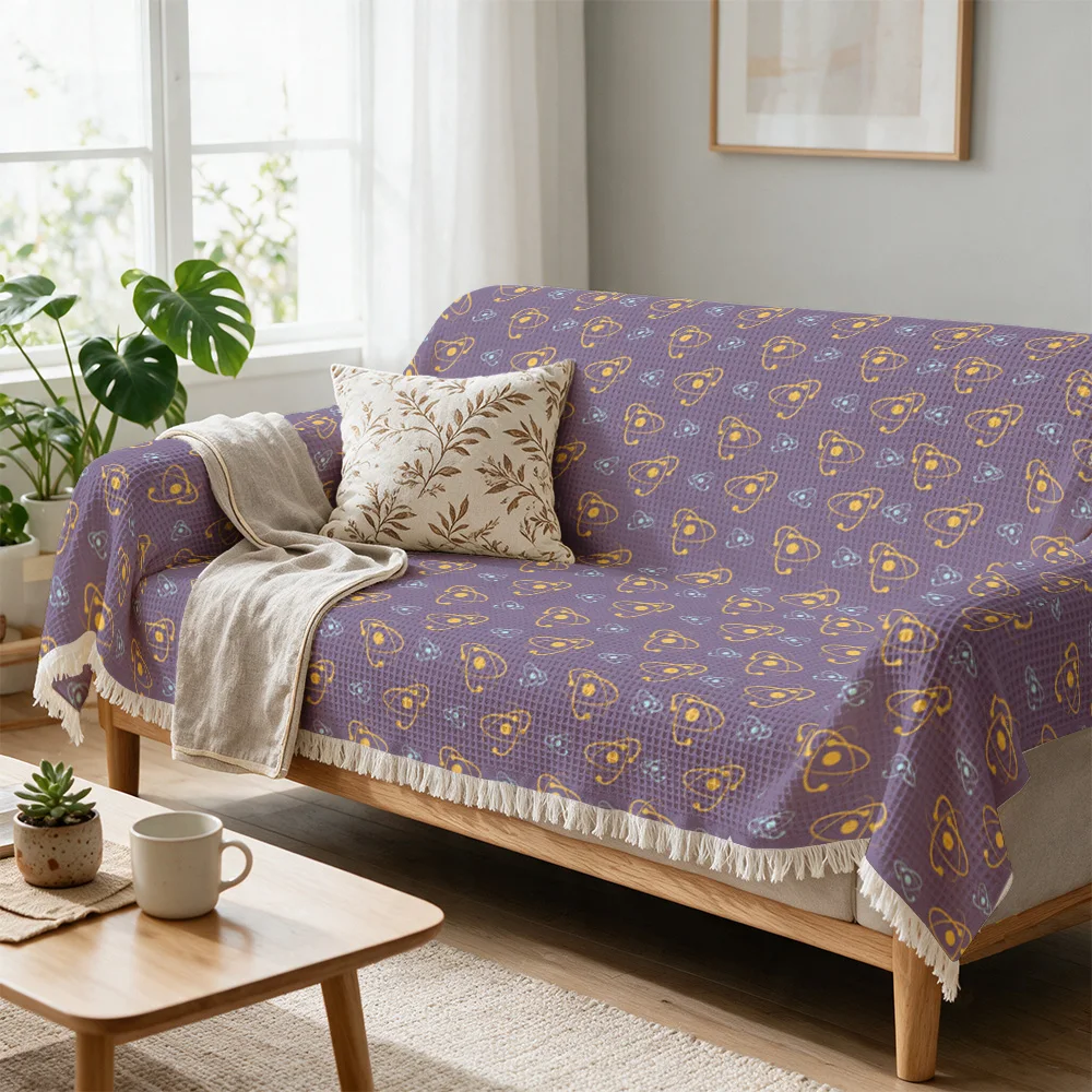 Decorative Patterned Throw Blanket Sofa Cover Couch Throw for Living Room Seating Area Home Decor Gift Must Have Cozy Winter Acc