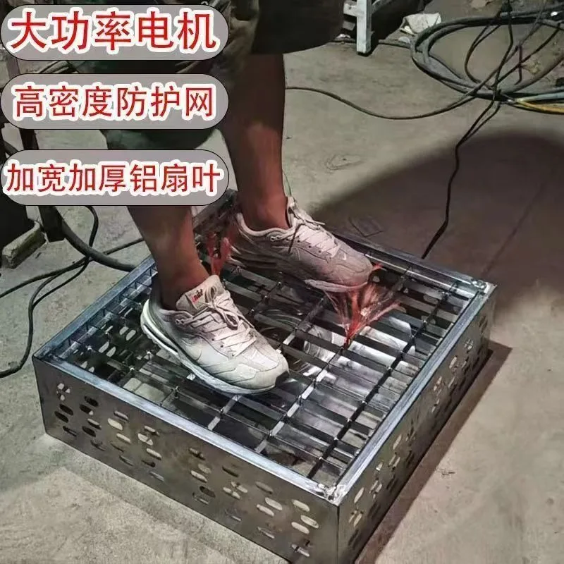 مروحة كهربائية جديدة لخطوات القدم، منزل مطبخ الفندق، وجبة تجارية، قطعة أثرية للتبريد، مروحة أرضية قوية #2