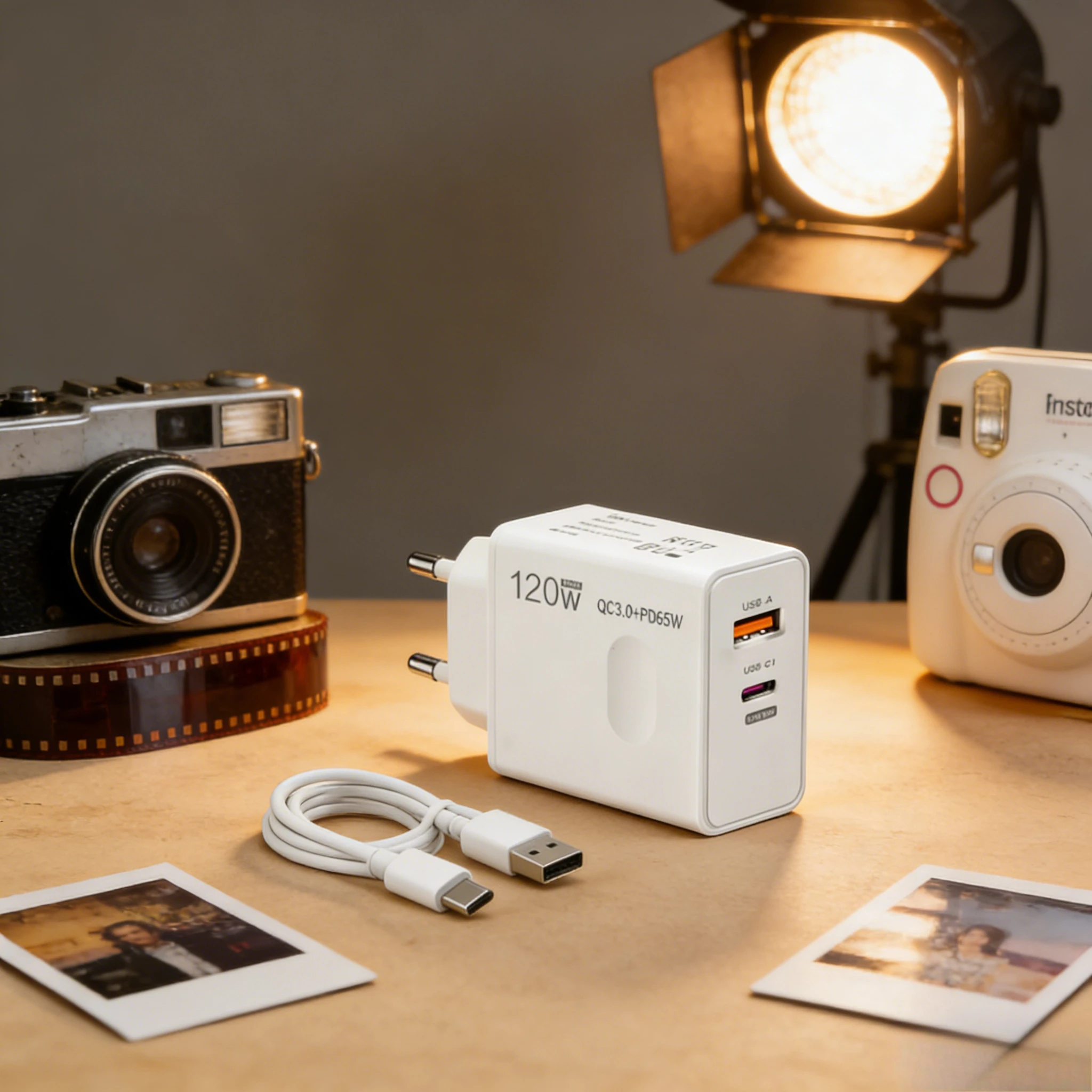 120W USB C Type C Quick Charge Wall Charger PD QC 3.0 Fast Charging Adapter for iPhone 16 15 14 Xiaomi Samsung Travel Chargers