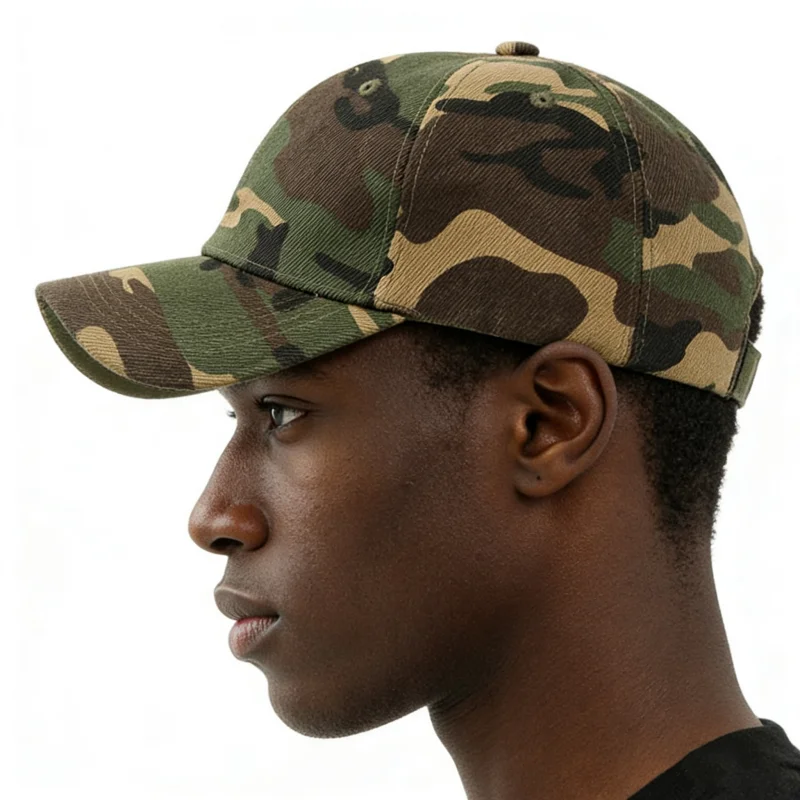 

Мужская камуфляжная кепка цвета хаки для охоты, велоспорта, походов, рыбалки, с защитой от солнца, для спорта, гольфа, бейсбола