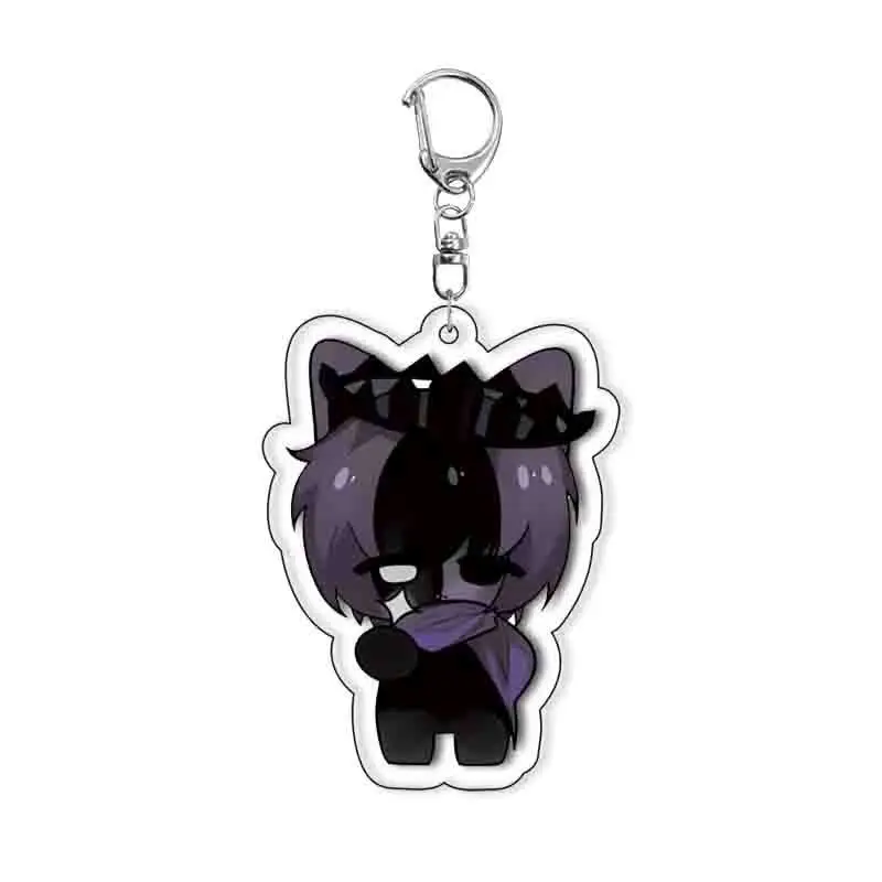 

5.5cm New Style Forsaken Robloxs Game Peripherals, Acrylic Keychains, Cute and Personalized Gifts for Bags Decorative Supplies