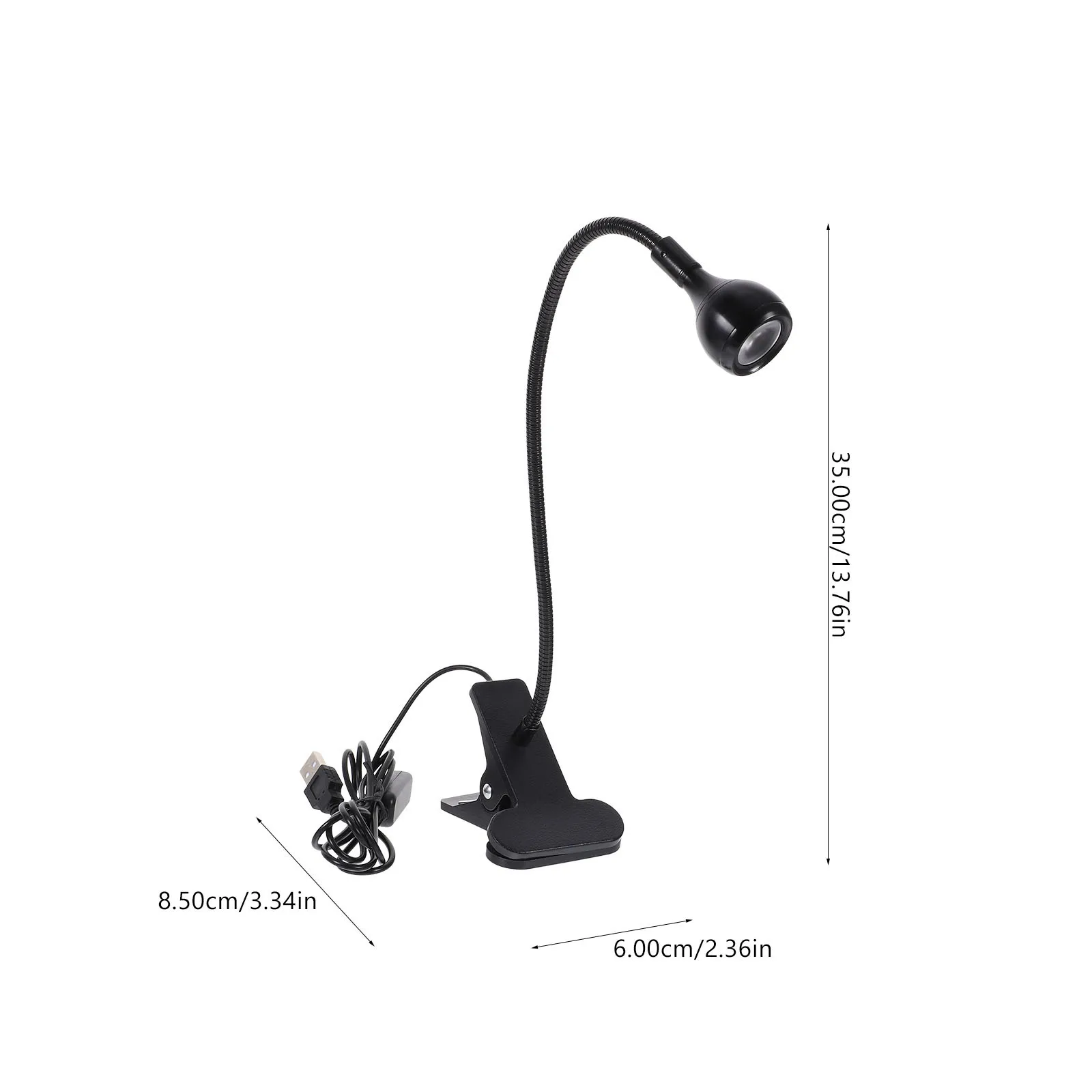 360 graus ajustável usb proteção para os olhos led clipe lâmpada de mesa flexível pescoço cabeceira luz leitura livro lâmpada on off interruptor quente