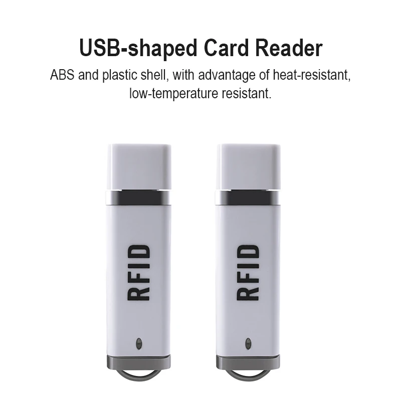 جهاز قراءة بطاقة منفذ USB أو قارئ بطاقة الهوية أو الممغنطة. بطاقة ذكية صغيرة محمولة قابلة للتعديل RFID TK4100، EM4100 RFID 125 كيلو هرتز 13.56 ميجا هرتز