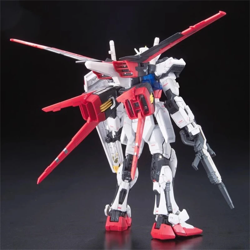 Bandai RG Aile Strike Gundam model Mobile Suit anime peripheral cool mecha figures DIY assembled toys birthday gift collection