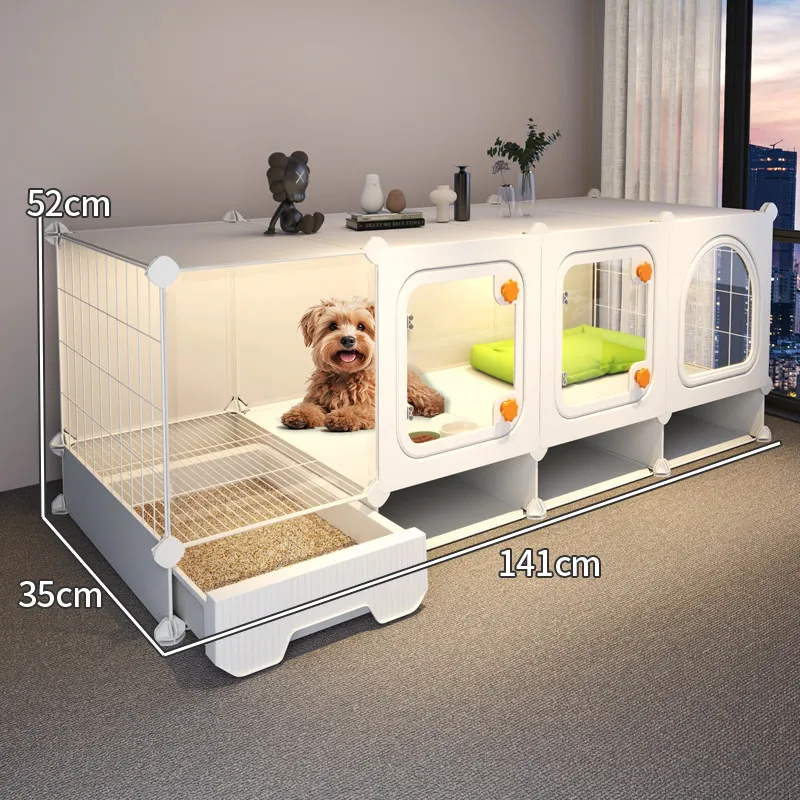 cage-pour-petit-chien-avec-toilette-une-piece-un-salon-une-salle-de-bain-maison-pour-animaux-de-compagnie-d'interieur-pour-pomeranian-bichon