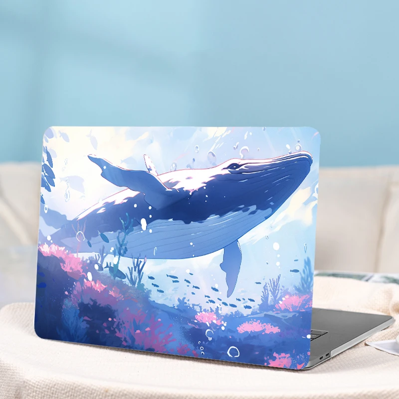 

Чехол для ноутбука EGYAL для MacBook Air 13,6 M4 2025 Air 15,3 Whale, чехол для Pro 14 M4 M3 M2 M1 Air 13 A2337