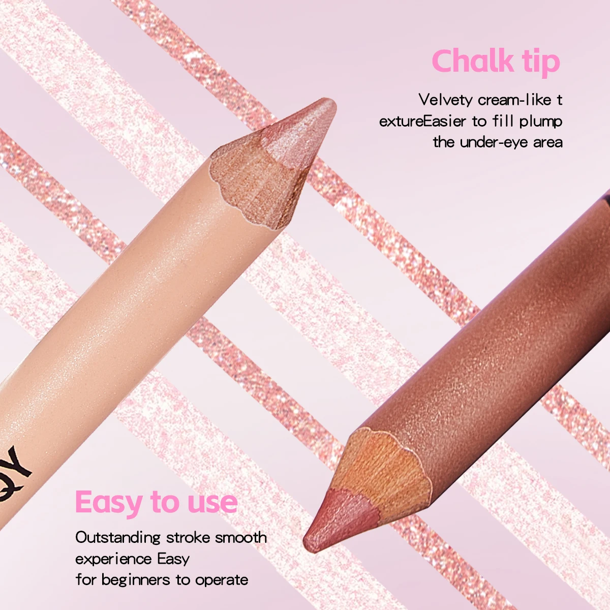 Shiny Eye Silk Pen, Silky, Smooth, Delicate, Pearly, Concealer Around the Eye, Easy to Apply, Sleeping Silkworm Pen, Multi-Color view 5