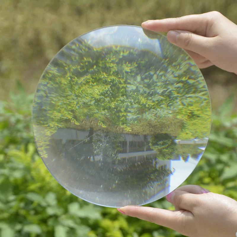 150mm Optical PMMA Plastic Solar Fresnel Lens DIY Projector Screen  Lens Magnifier Focal Length 1PC  Focussing Lens