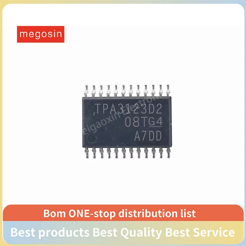 1pcs/lot TPA3123D2 TPA3123D2PWPR TSSOP-24 Power amplifier chip in stock