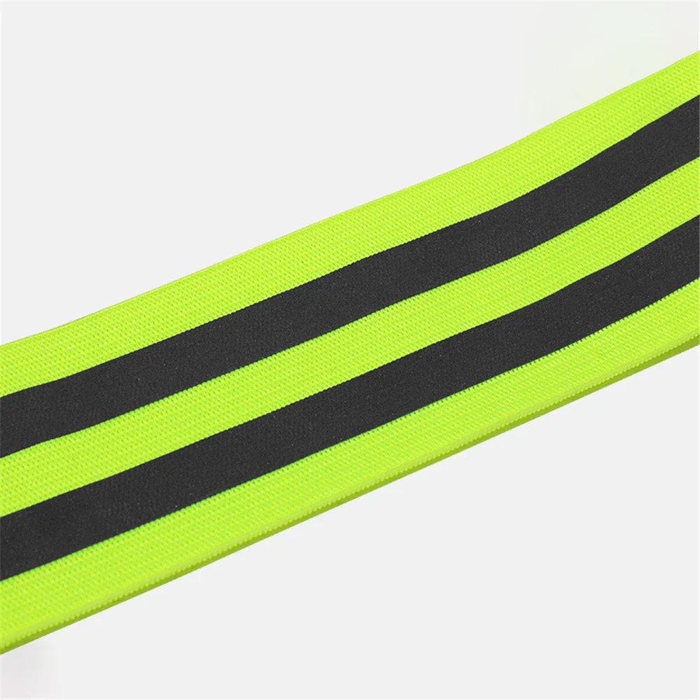 10pcs Reflective Bands For Wrist Arm Ankle Leg High Visibility Reflect Straps For Night Walking Cycling Running Safety Reflector