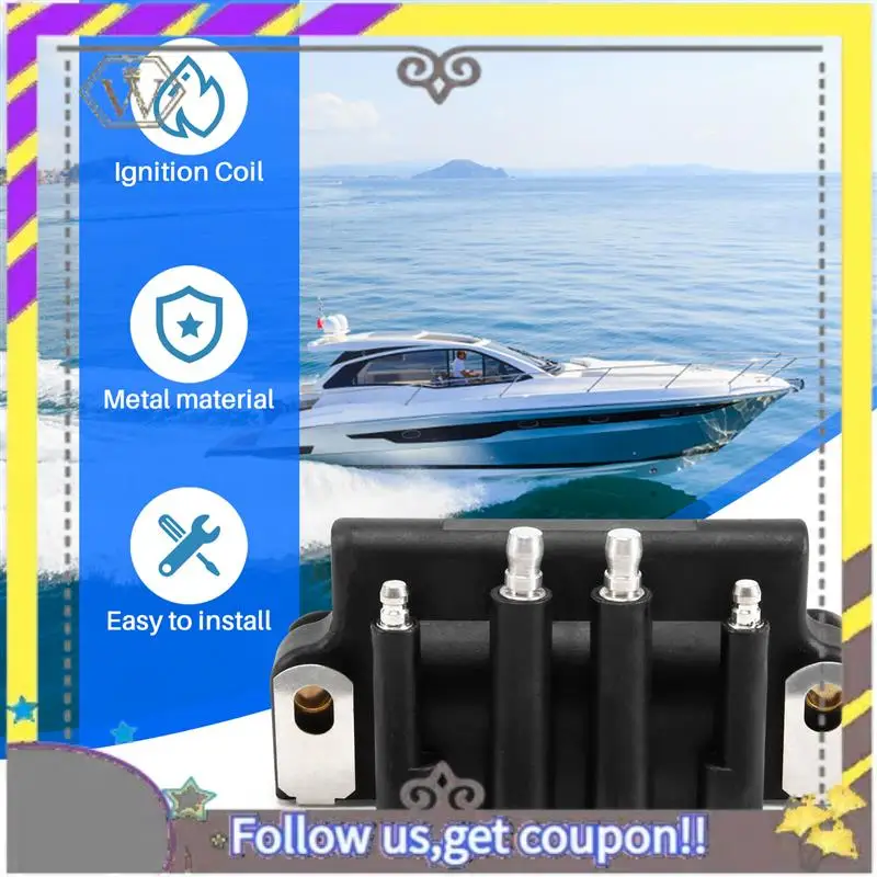 ABXV-183-3740 สําหรับคอยล์จุดระเบิด Johnson/Evinrude - 2/4/6 สูบ, คอยล์คู่ 1985-2006 583740