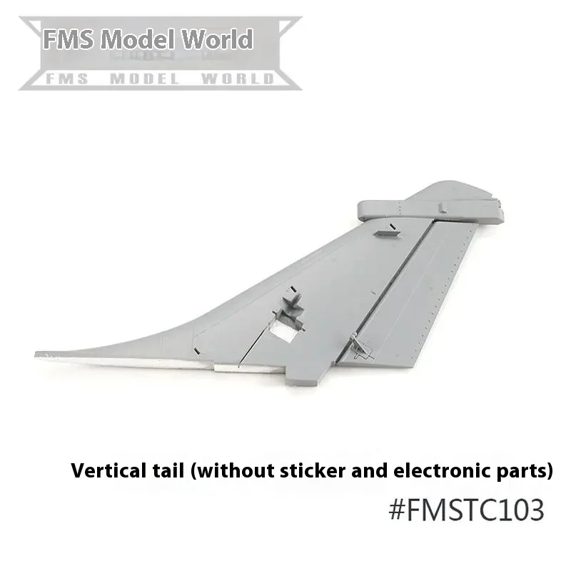 Fms 64mm Rafale Aircraft Accessories Aircraft Model Parts Main Wing Motor Electric Adjustable Sticker Cover