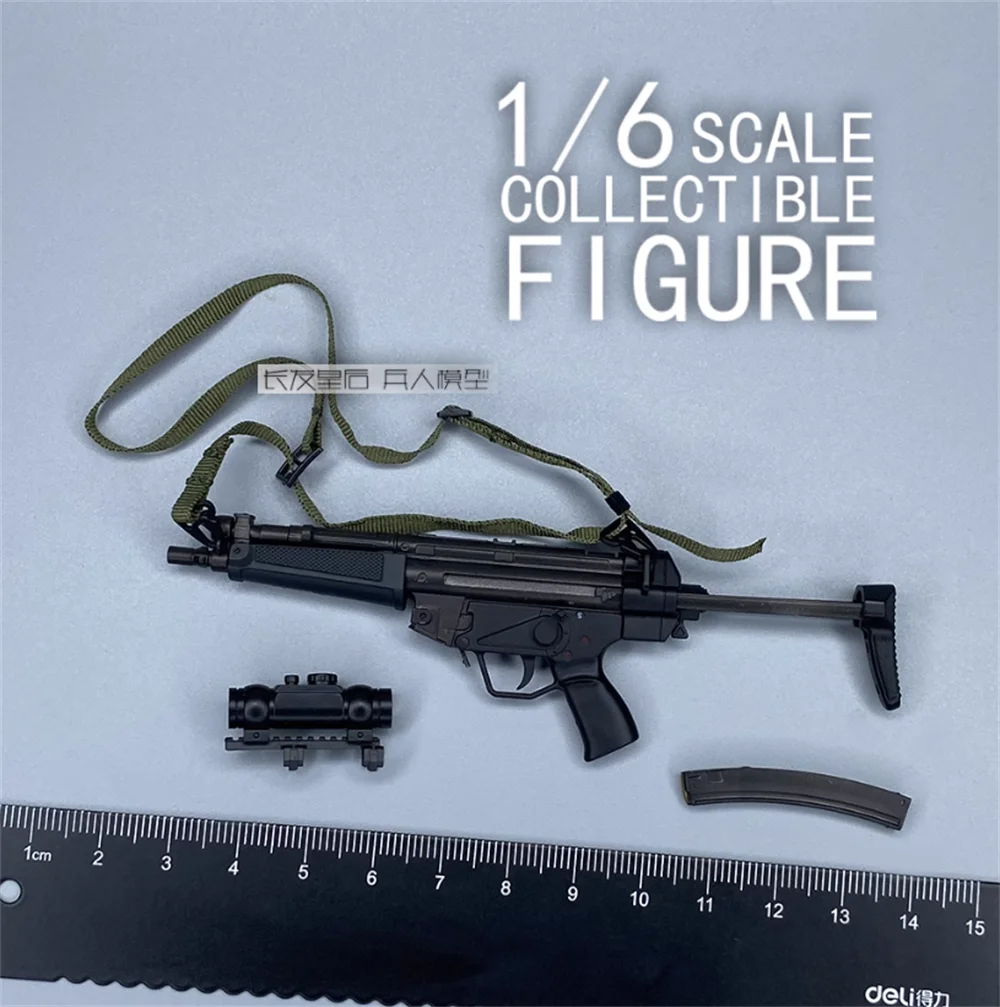 

1/6 UJINDOU UD9026 US. Army Operation Force 1980 Toys Weapons Model MP5 Clips with Sling Not RealFor 12" Action Figure