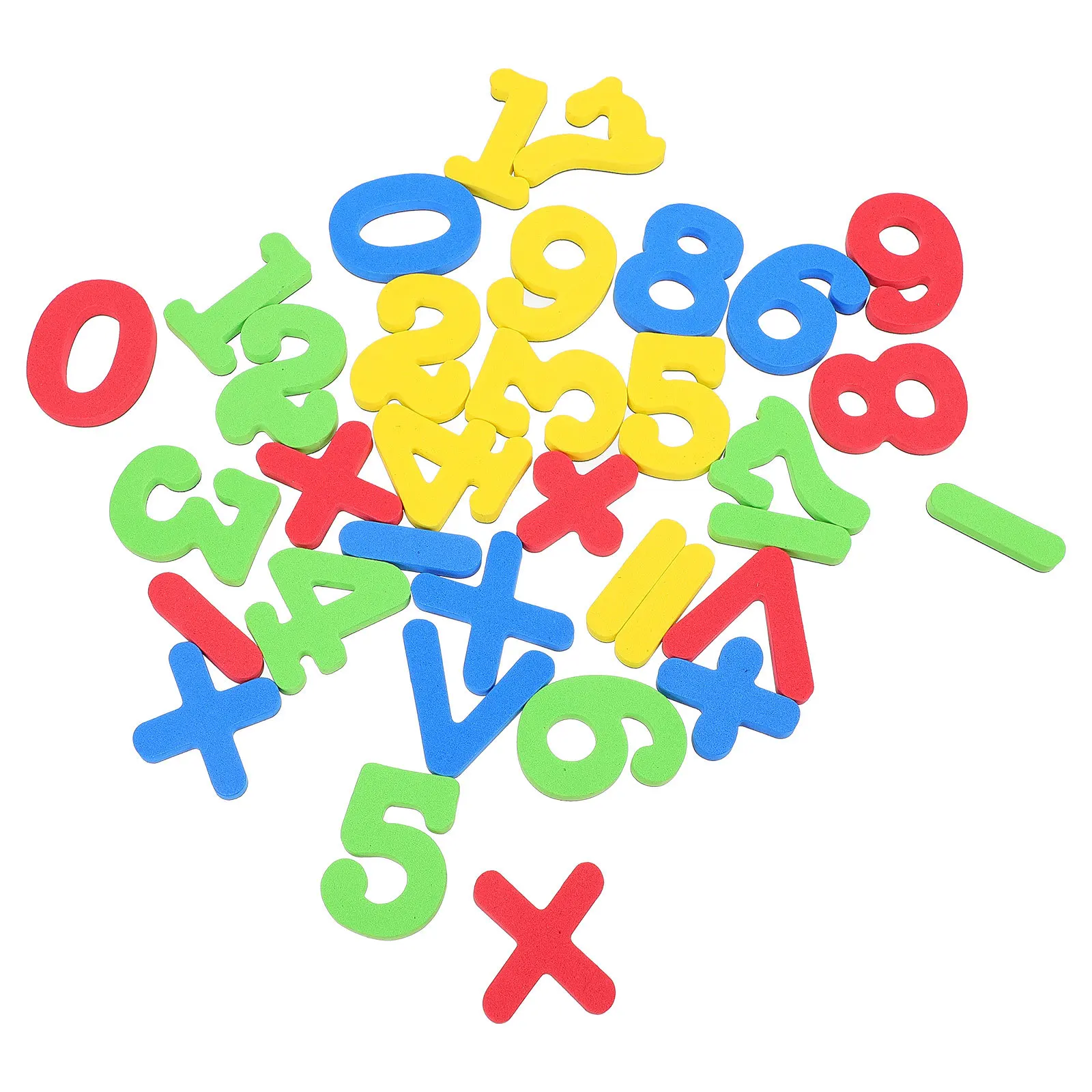 مجموعتان من مغناطيسات الرياضيات، مجموعة أرقام تعليمية، التصاق قوي للأسطح الحديدية، الفصول الدراسية، أدوات التعلم المدرسية المنزلية، رقع الثلاجة