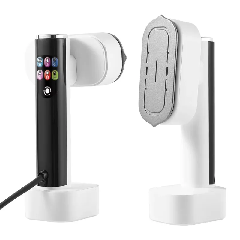 

Новый ручной отпариватель для одежды, бытовой компактный вращающийся утюг, модель с сенсорным экраном, паровой электрический утюг 1300 Вт