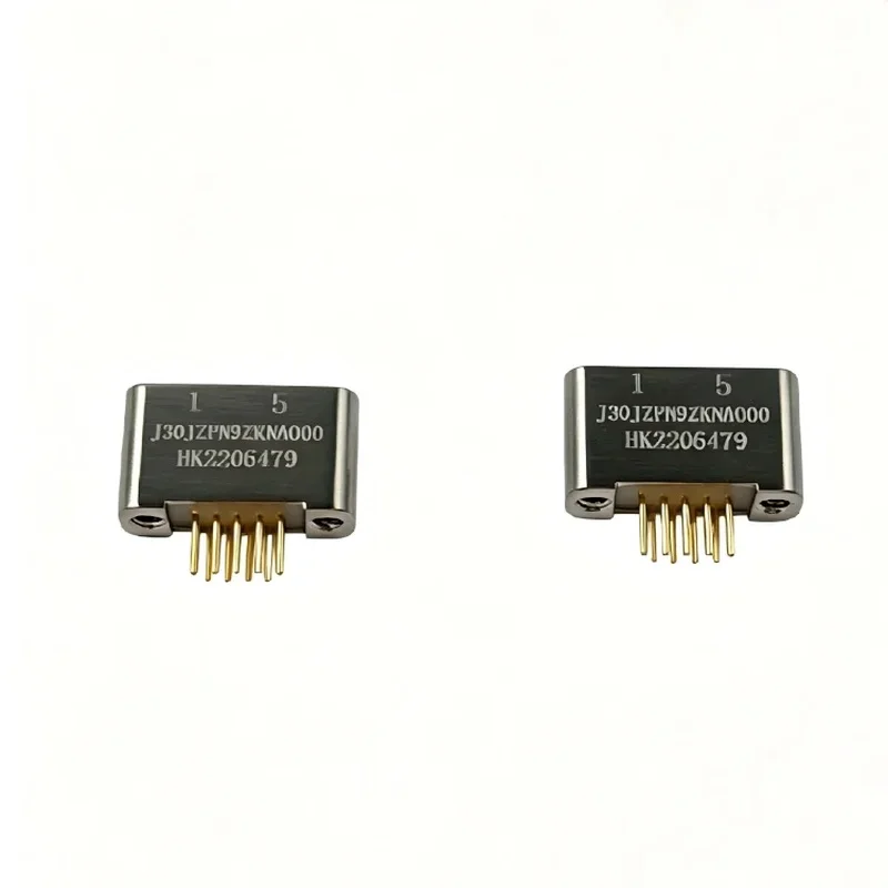 New  J30JZ/PN9ZKNA000 High-Density Micro-Rectangular Aviation Connector 9 Pin Rugged Anti-Vibration Connector