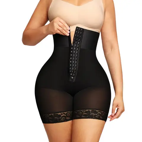 Tummy Control Shapewear for Women Strapless   Colombianas Body Shaper Shorts Butt Lifter with Zipper Crotch