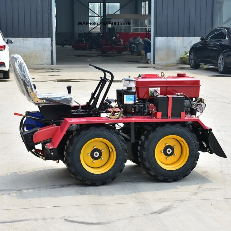 25HP-500HP Mini 4x4 Cultivator-Diesel Engine EPA with Cabin High Productivity Gear & Bearing Motor