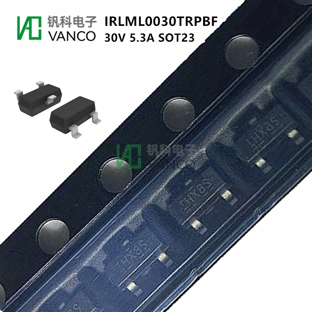 20pcs Kit IRLML0030TRPBFMOSFET N-CH 30V 5.3A SOT23 In Sctock