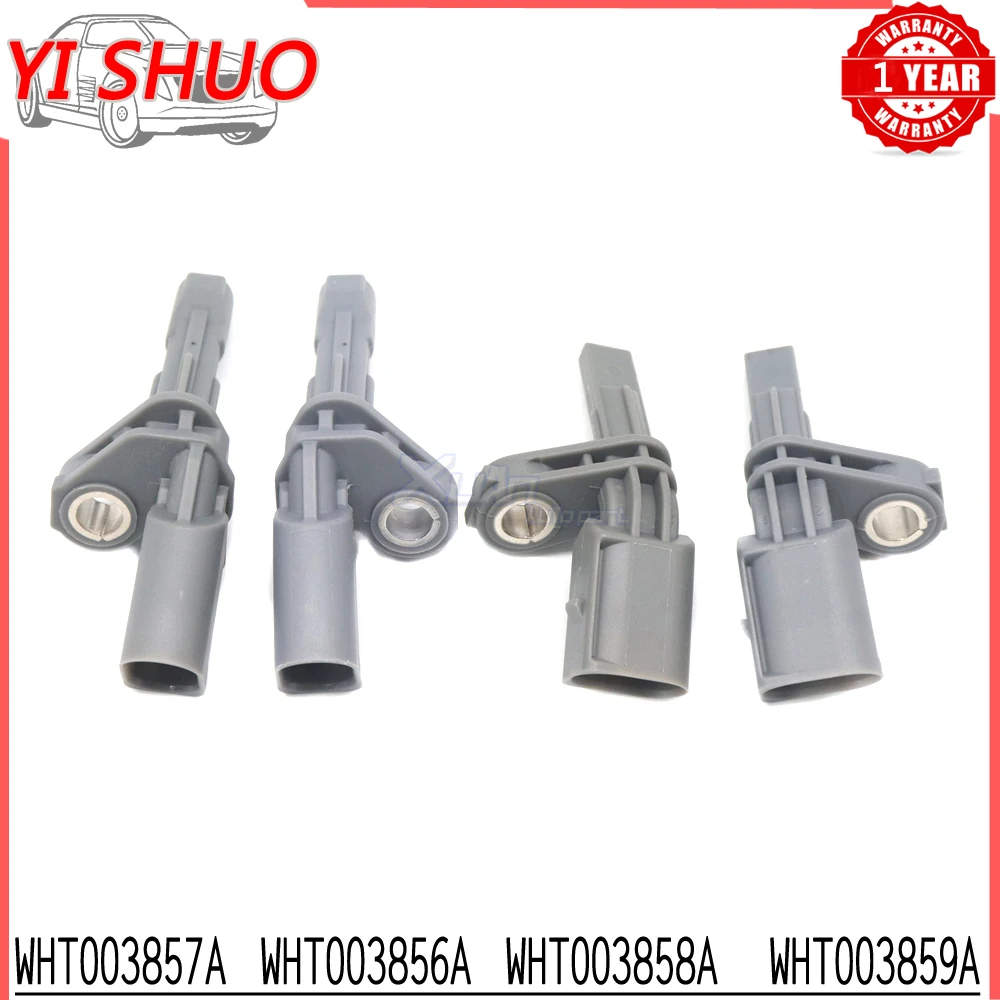 4pcs ABS Wheel Speed Sensor WHT003857A WHT003856A WHT003858A WHT003859A For Volkswagen Tiguan Golf GTR Sharan Passat AUDI Q3 Q7